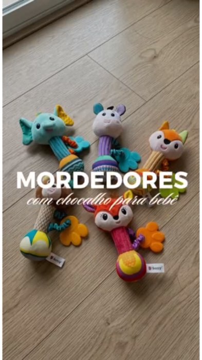 Mordedor para Bebê Infantil #mordedor #bebe #infantil #publi
