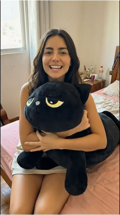 ￼Xuxão Gato 1m Almofada Pelucia Apoio Gigante Super Macia C/zíper Exclusivo #xuxao #xuxão #gato #pelúcia #almofada #gatopelúcia #decoracao
