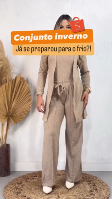 #conjuntofemininofrio #conjunto3pecas #conjuntofeminino