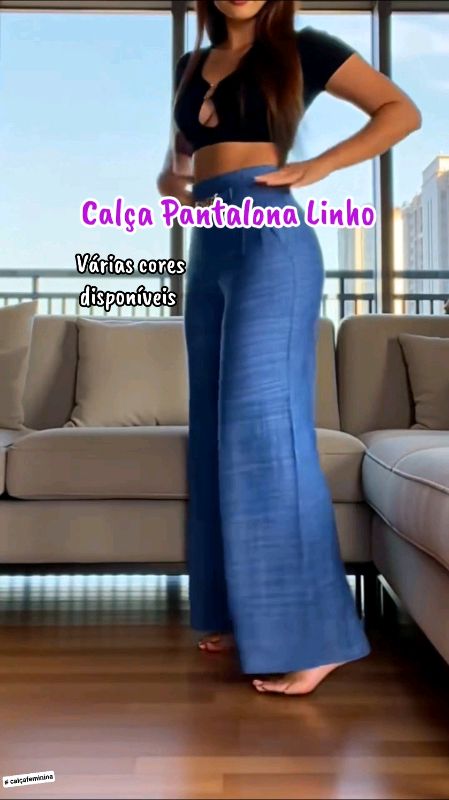 calça pantalona social  feminina #calçafeminina #calcasocialfeminina #calcapantalona
