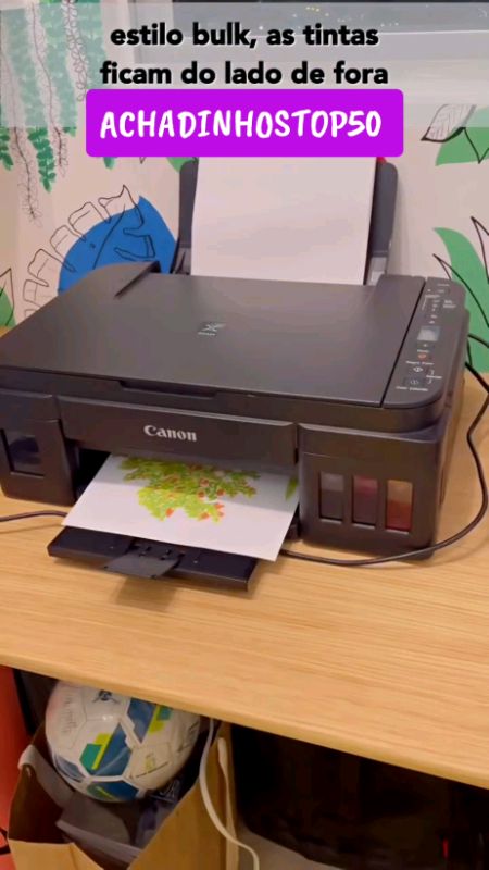 Impressora Multifuncional Com Tanque de Tinta Mega Tank G3110 Wifi Preta Canon #impressora #impressoramultifuncional #wifi #impressoras #impressora