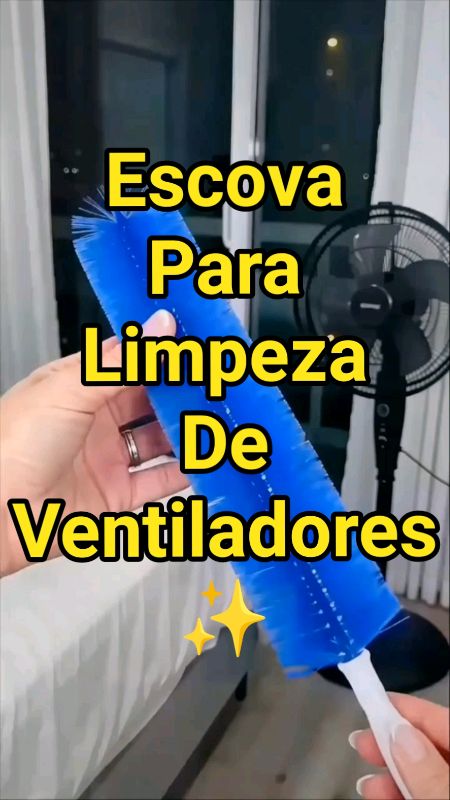 Escova Multiuso para Limpeza de Ventiladores, Cores Diversas. #Removedor #de #Poeira #EspanadorDePó #Limpeza #Ventilador #Escova #Espanador #Espanar