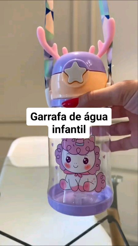 Sua filha vai amar essa garrafa de água! #garrafadeagua  #garrafainfantil #garrafadeaguainfantil