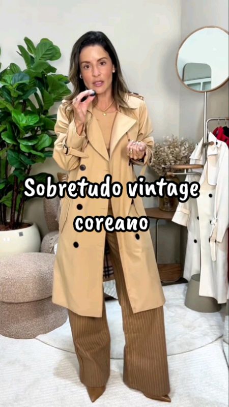 sobretudo vintage 🤩🤩#casaco #inverno #sobretudo #moda #coreana
