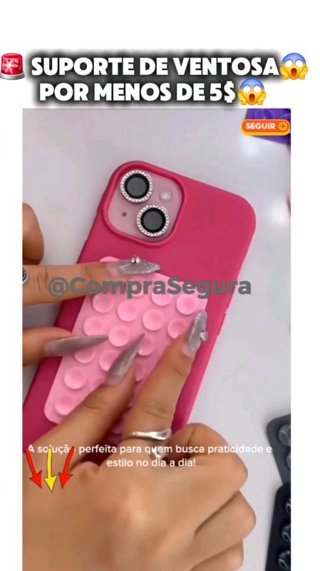 Suporte de Celular com Ventosa que Todo Criador Precisa!🔥 #achadinhosshopee  #shopeebrasil  #produtoviral  #criadores  #oferta #viral