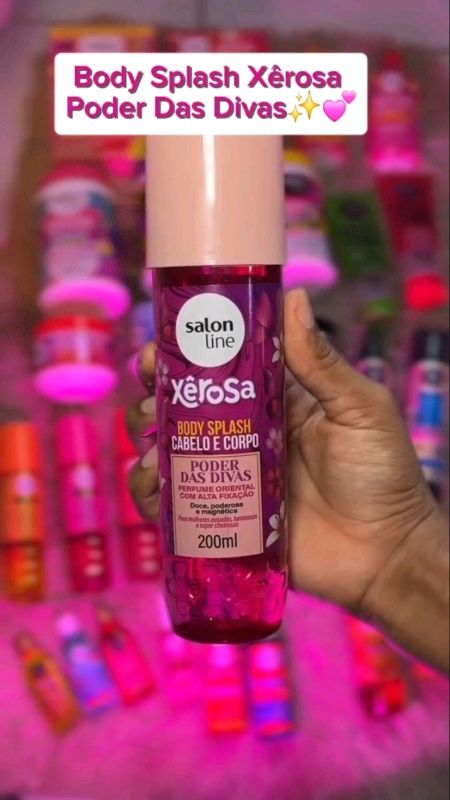 Body Splash Xêrosa Poder das Divas ✨💕 #salonline #xerosa #bodysplash
