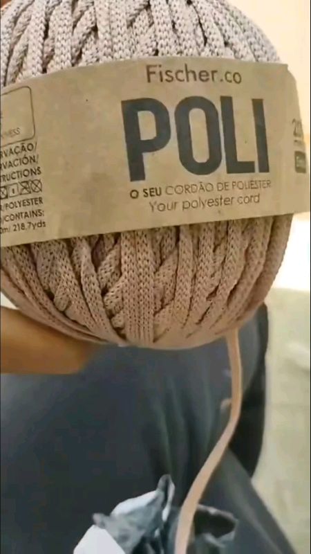 Fio náutico poliéster poli plus fischer 5mm 200metros 400g #poli #Fischer #fionautico
