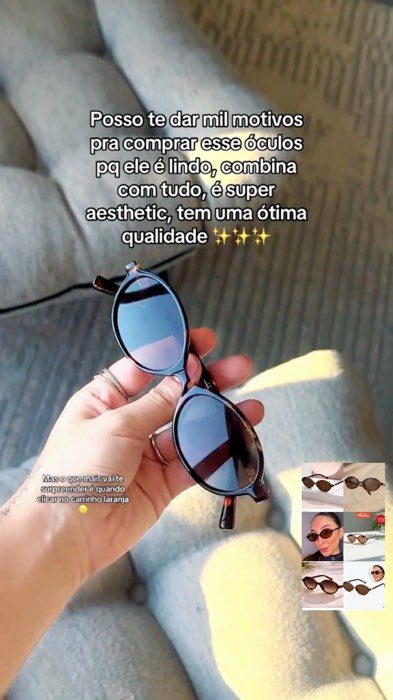 Óculos de Sol Feminino Retrô Oval! #oculos #oculosdesol #oculosretro #oculosoval #oculosviral #oculostartaruga #oculosblogueira #oculosdesoloval #oval