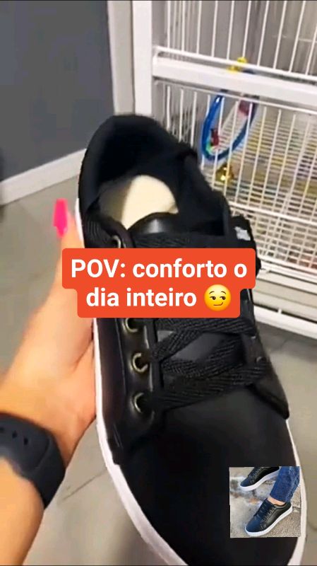 Tênis feminino sapatênis 👆 #tenisfeminino #mulher #calçadosfeminino #lookfeminino #teniscasual #ShopeeVideo