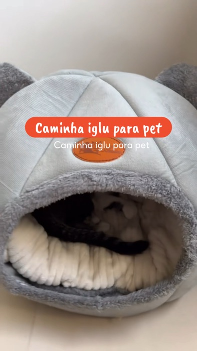 Caminha Toca para Pets #caminha #toca #tocadegatos #gatos #Pets #caminhaprapet #camapragato  #gato #cachorro #iglu