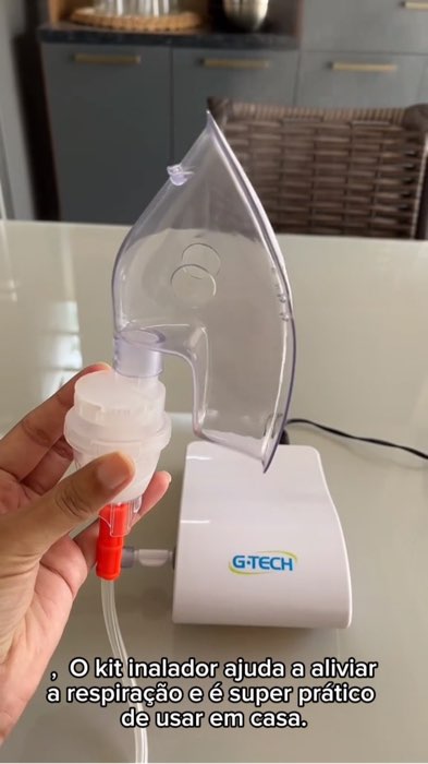 Inalador de ar compacto #inalador #nebulizador