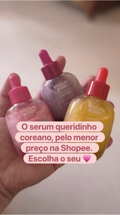 💖 Escolha o melhor pra sua pele, não é kit, contem variações. #eqqualberry #Nad #skincare #bakuchiol #skincarecoreana