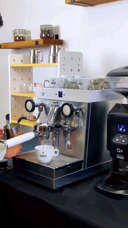máquina de café expresso gaggia lá dea #maquinadecafe #cafe #cafeexpresso #maquinadecafeexpresso #maquinacafe