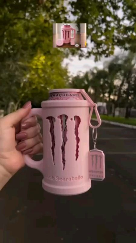 #kitportamonster#porta#portalata#portamonster#kitporta#monster#monsterenergy#kitcaneca#abridorlata#abridor#bebida#praticidade#facilidade#copomonster