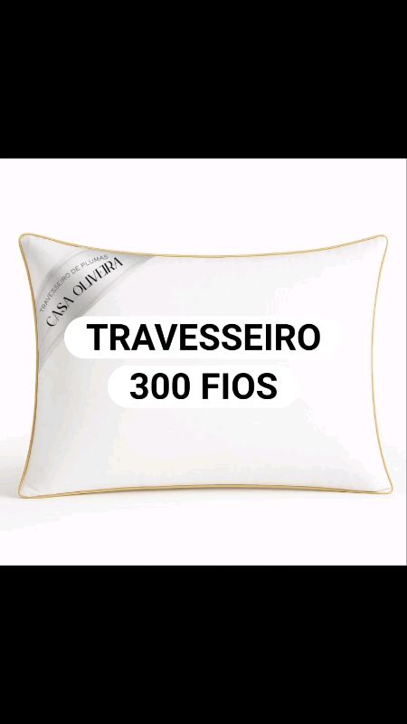 Travesseiro #plumadeganso #travesseiro #travesseiropluma #acheinashopee