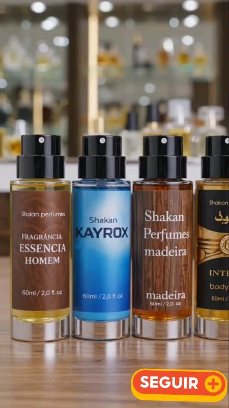 Kit masculino 4 body splash #kitbodysplashmasculino #bodysplash