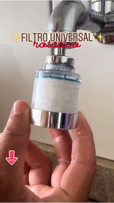 ￼Filtro De Torneira De Água Da Cozinha Rotativo Pressurizado Bubbler Extensor Adaptador Purificador Pulverizador Cabeça C #FiltroDeTorneira #filtro
