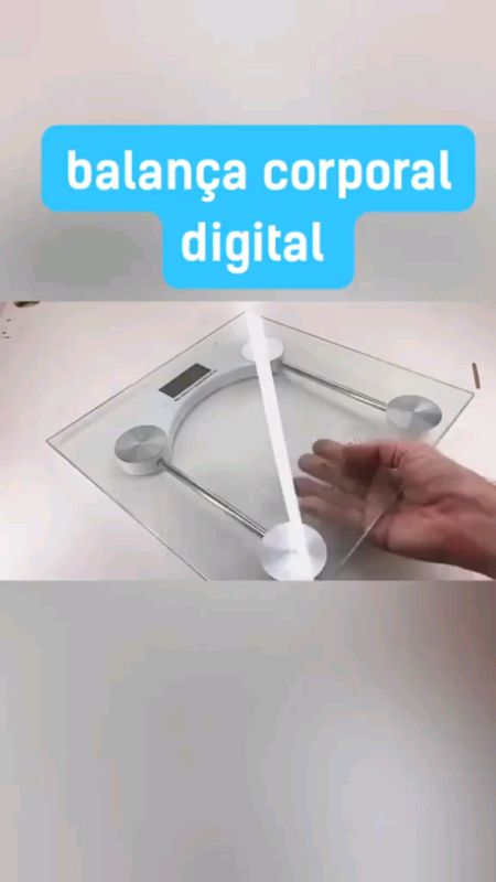 Balança digital corporal. #balançadigital #balançacorporal #balançadigitalcorporal #saudeebemestar #controledepeso #vidasaudavel