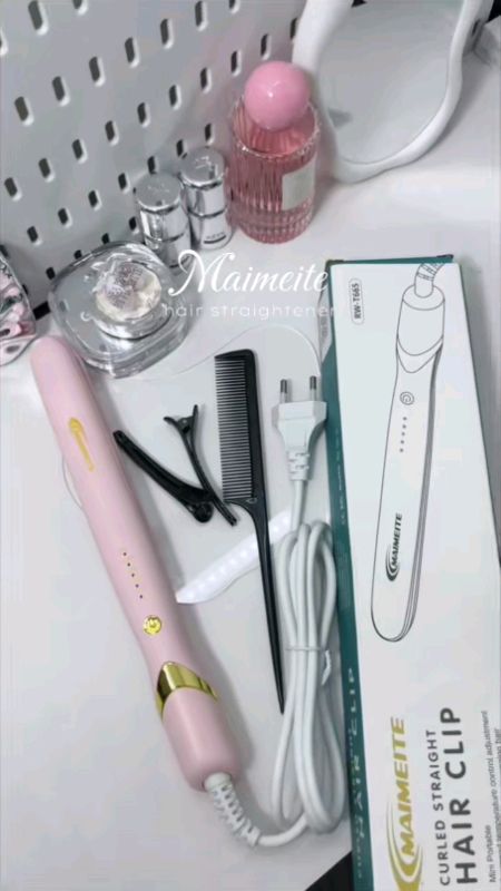 Prancha Alisadora Maimeite 2 em 1 Alisa e Modela Bivolt #pranchaalisadora#chapinha#pranchadecabelo#prancha2em1#cabelo