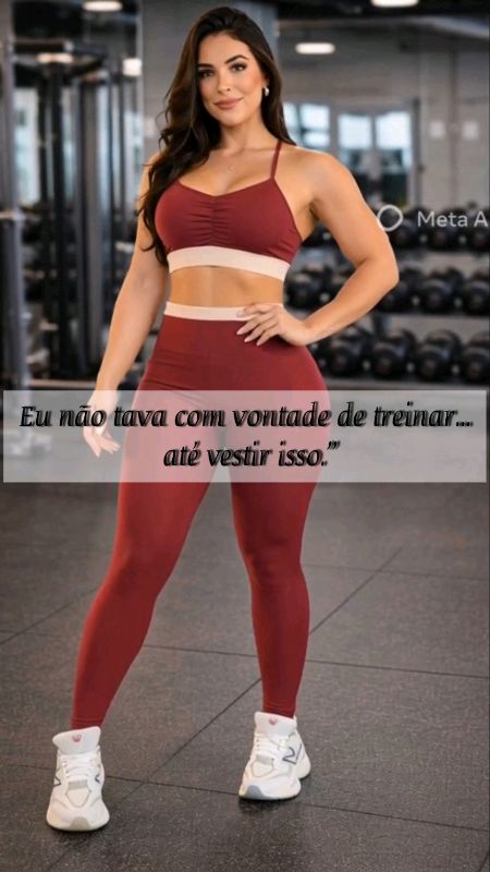 Conjunto Fitness Feminino Academia Bicolor Top e Legging Tecido Conforto Premium #conjuntofitness #conjuntofeminino #conjuntoacademia #topelegging #sp