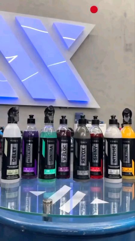 kit lavagem completa shampoo e cera tok final interna para carro