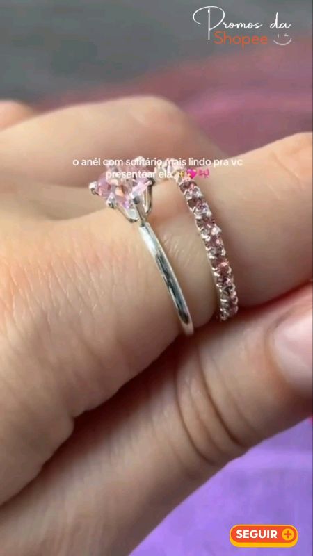 Anel Duplo feminino #anelfeminino #aneldelicado #anelajustavel #semijoias #bijuterias#aneldeamor #delicadeza #presenteperfeito