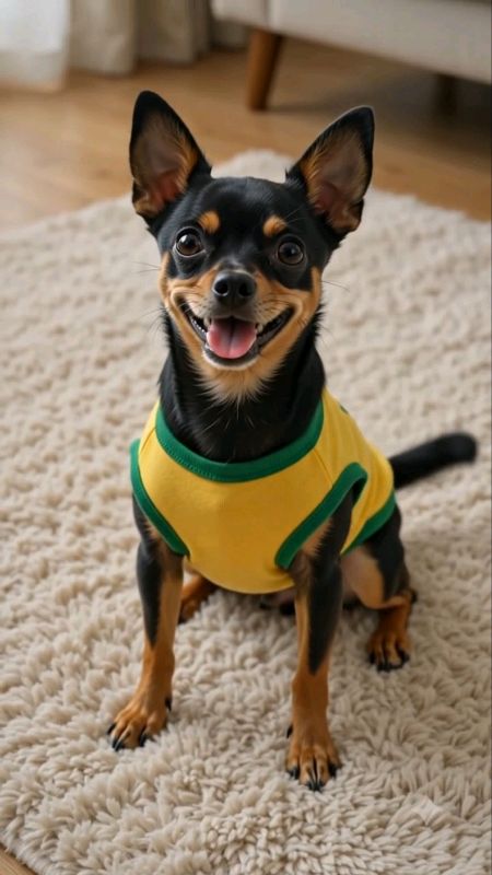 Roupinha Pet Personalizada Brasil. Roupa do Brasil para Cachorro e Gato. Camisa do Brasil para Cachorro. Camisa da Copa para Pets. #Brasil #Copa #Pet
