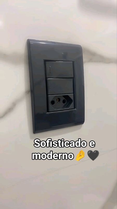👆Salve no 🛒pra não perder #ThaisBarbosa #shopeeBR #ShopeeBrasil #AchadinhosShopee #promoçãoShopee #interruptor #tomada #eletricista #preto #Grafite