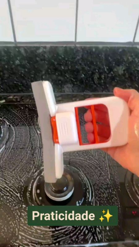 Mini Mop Dobrável de PVA para Mesa e Uso Interno com Esponja Absorvente para Limpeza Úmida e Seca #minimop #mopdobravel #limpeza #pia #cozinha #lar ✨