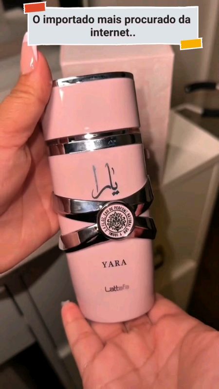 PERFUME ARABE YARA LATTAFA FEMININO. #arabefeminino #lattafa #arabefeminino #yara #yaralattafa #perfume #perfumearabe #feminino #Yarafeminino