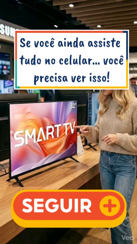 Adicione no carrinho👆🏻 Smart TV 32 polegadas #SmartTV32 #TV32WiFi #CinemaEmCasa32 #SmartTVHD32