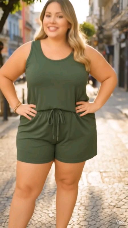 Conjunto plus size verão soltinho regata e short #conjuntoplussize #ConjuntoRegataShort #conjuntoverao #conjuntosoltinho #modaplussize #modafeminina