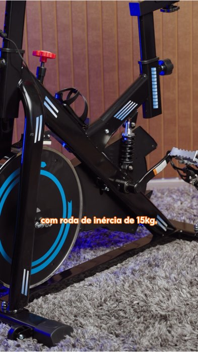 Turbine seu treino em casa com essa bicicleta de spinning 🧡