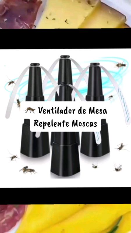 Ventilador de Mesa Repelente De Mosquito/Mosca Casa Cozinha Restaurante #shopeevideo #repelentedemesa  #utilidadesdomesticas #cozinhapratica #semmosca
