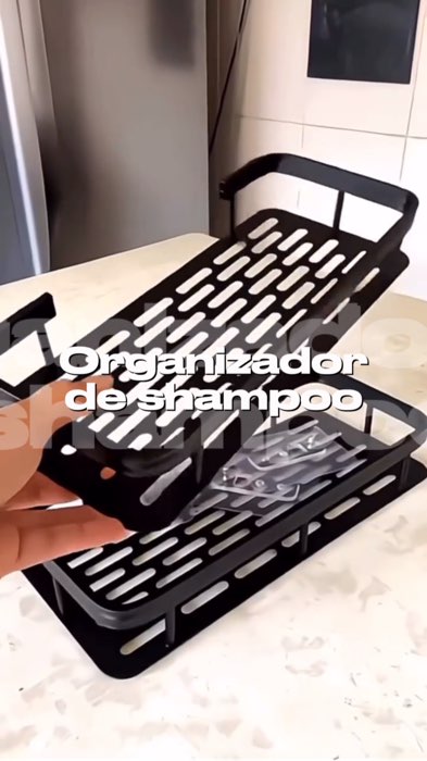 Organizador shampoo banheiro #organização #organizador #prateleira #banheiro #organizadordebanheiro #casa #casaorganizada