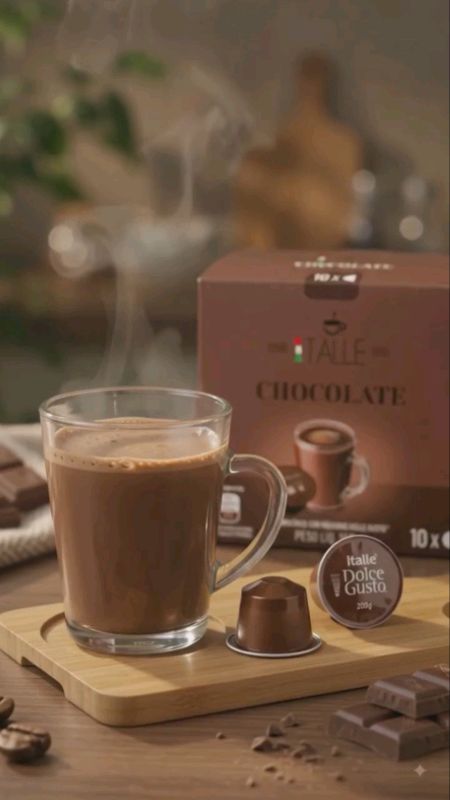 🍫 Café Chocolate Itália: sabor intenso, notas de chocolate e a tradição italiana em uma experiência única  #café #dolcegusto #doce #italia #cafeitali