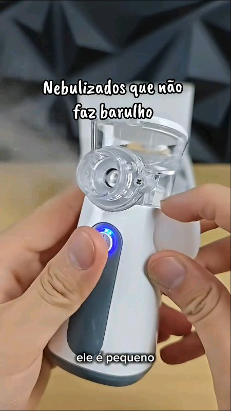 Máquina Nebulizadora Portátil Inalador Nelulizador Adulto Infantidl Silêncioso. #nebulizador #nebulizadorportátil #inaladorinfantil #silencioso