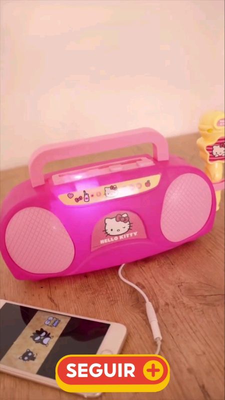 #shoppe #queridinhos #Promo #achadinhos #viral #hellokitty #boombox #brinquedo #caixa #caixadesom #infantil #vintage #relíquia #brinquedoantigo