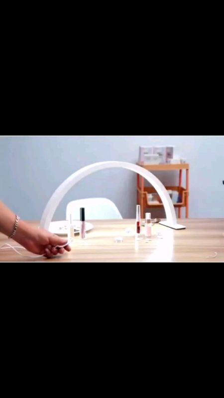 luminária arco meia lua articulada estética e manicure #luminariaarcoarticulada #luminariameialuamanicure