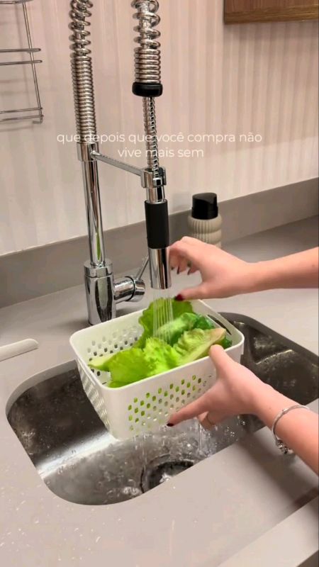 kit 3 potes organizador geladeira com tampa de vedação. #potes #praticidade #geladeira