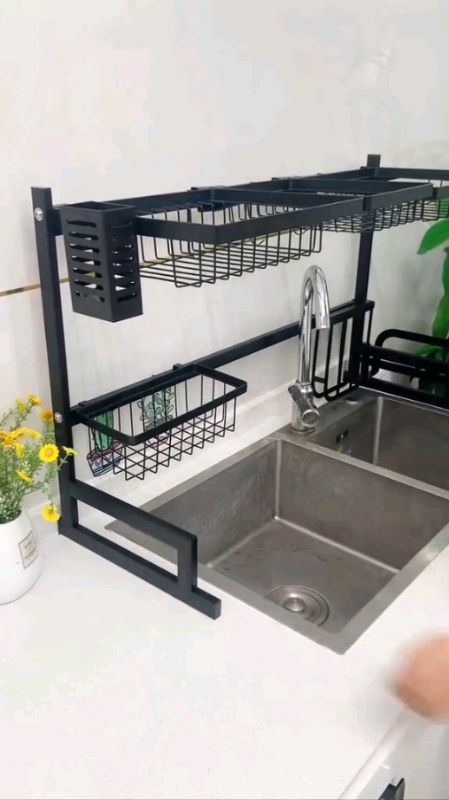 escorredor de louça organizador de pia #cozinha #louças #praticidade