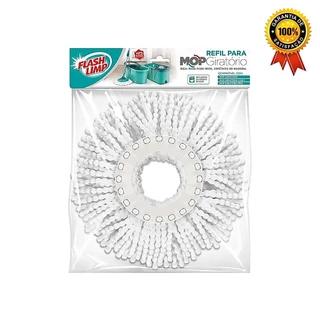 Refil Mop Giratorio Balde 12l MOP7290, MOP7824, MOP9782, MOP8258, MOP8209-VA, MOP8210 Flas