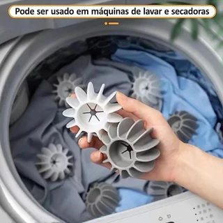 Kit 2/4/8/12 Removedor de Pelos Mágico Reutilizável de Máquina de Lavar Bolas Lavanderia F