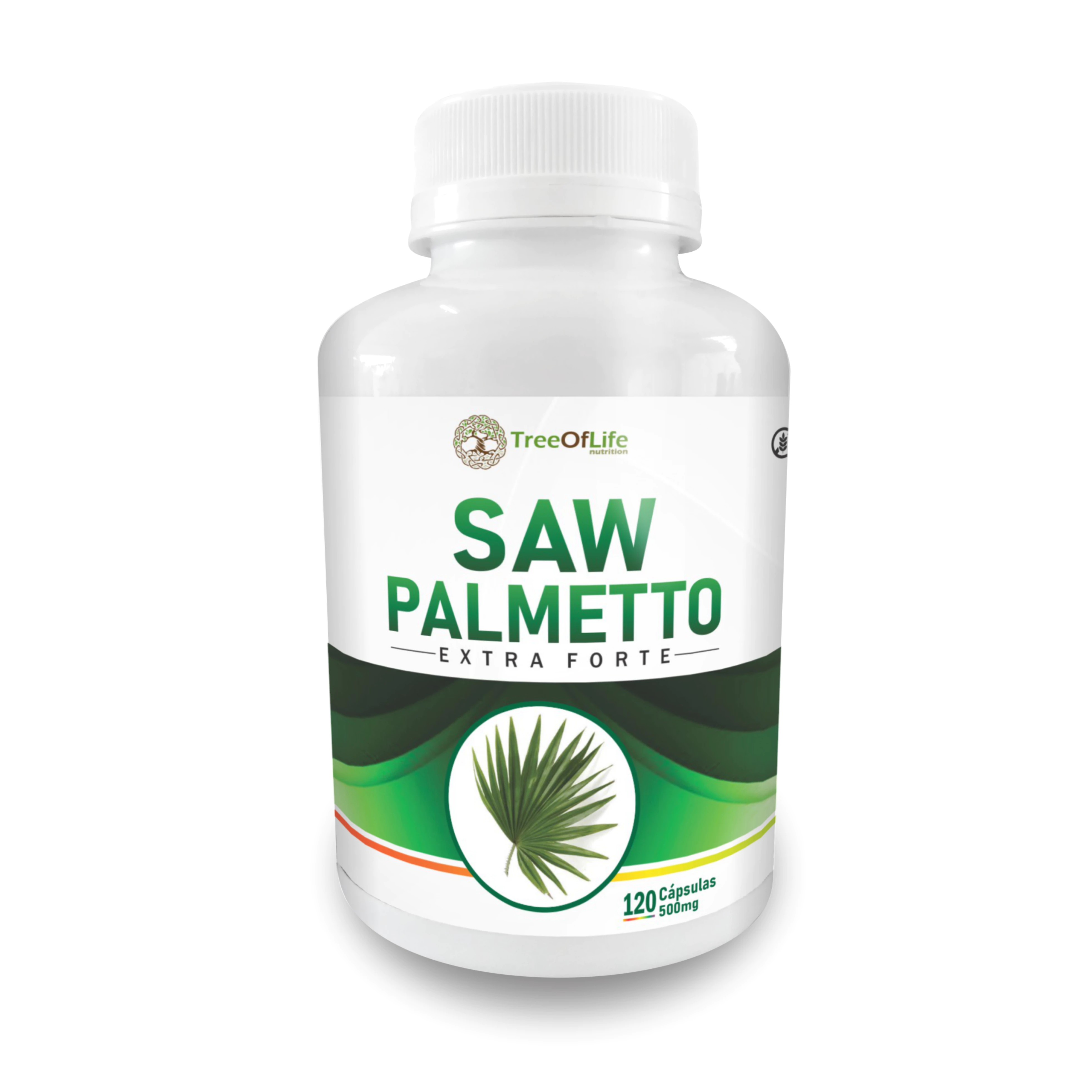 Saw Palmetto 500mg 120 Cápsulas