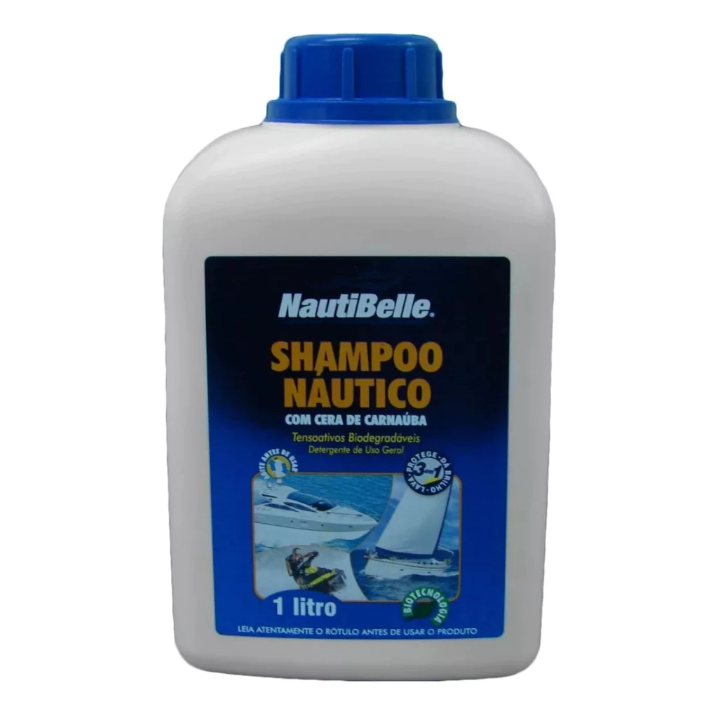 Shampoo Náutico com Cera de Carnaúba Nautibelle 1 L