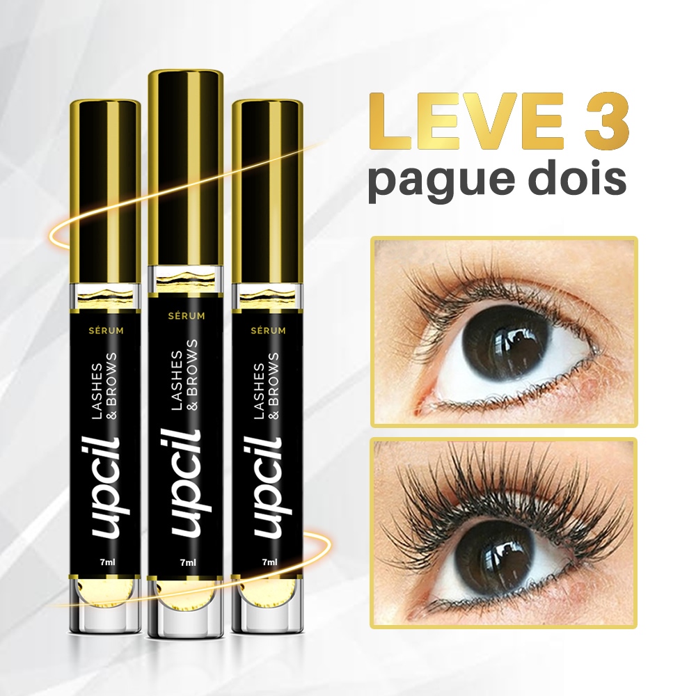 Kit 3 Sérum Upcil para Cílios e Sobrancelhas