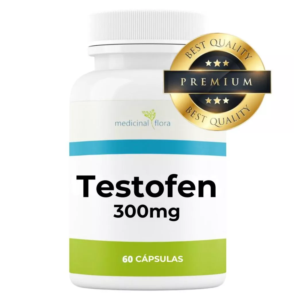 Testofen 300mg 60 Cápsulas - Com Selo de Autenticidade