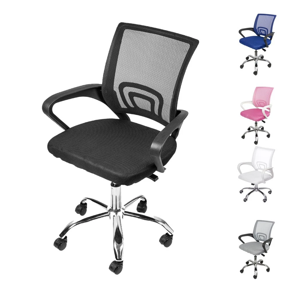 Cadeira de Escritório Tela Mesh Giratória Tok Boxbit assento estofado