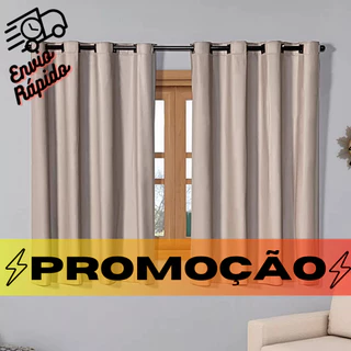 Cortina Blackout PVC 2,20 x 1,30 m para Sala