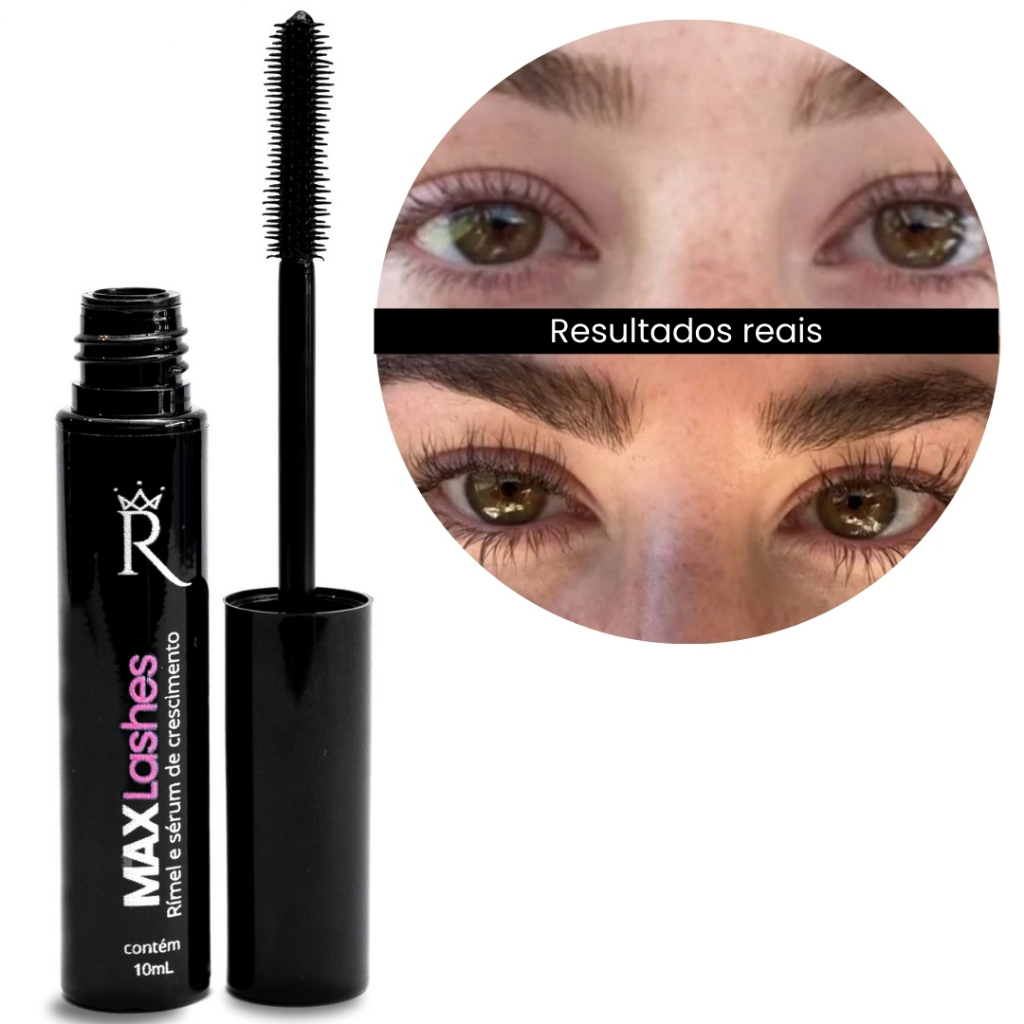 Max Lashes Rímel com Sérum para Cílios